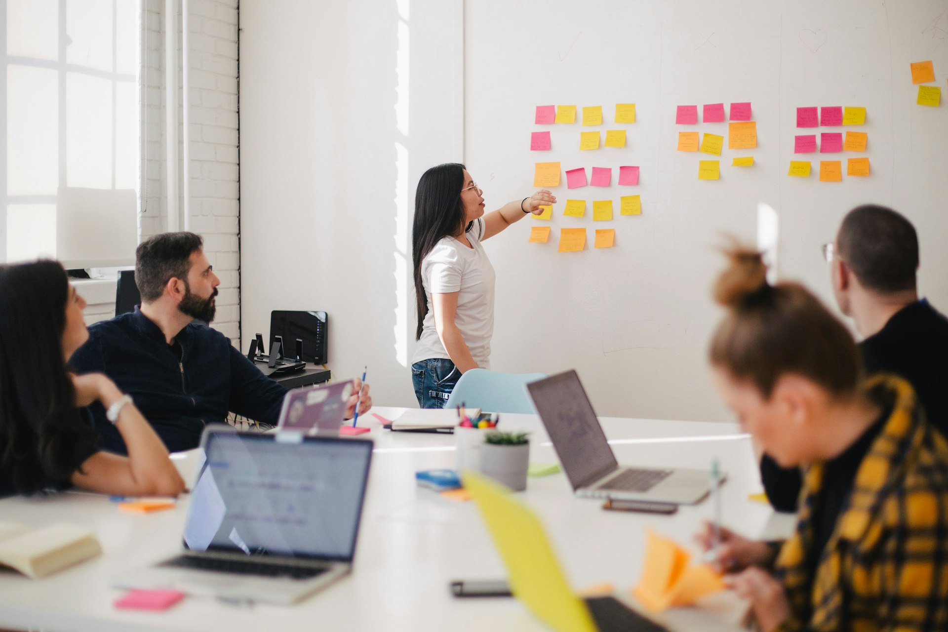 Professional communication scene — contacting the G CHANGE LTD team